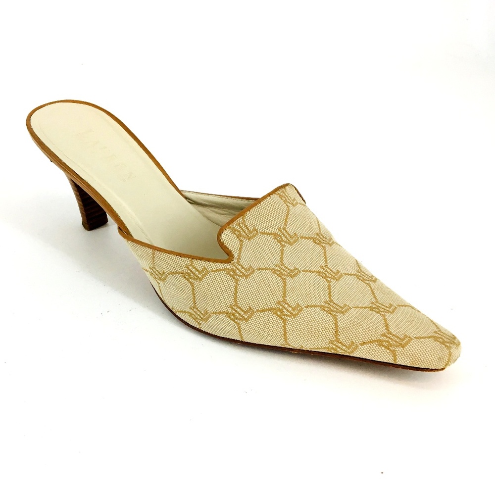 Ralph Lauren Cecily Monogram Mule